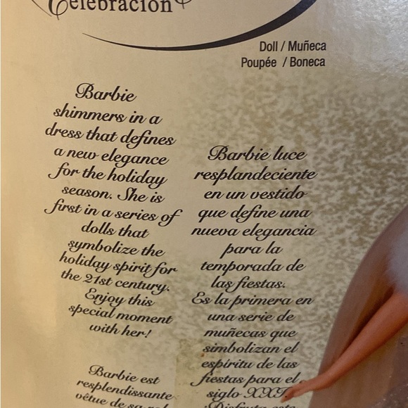 Barbie- Special Edition Year 2000! New in Box! Gold Barbie collectors edition - Picture 3 of 4